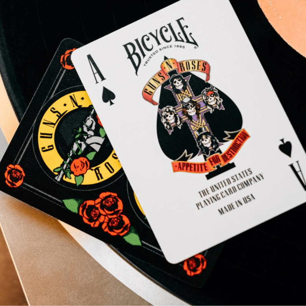 Bicycle Playing Cards -  Guns N Roses