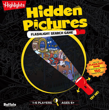 Highlights - Hidden Pictures - Flashlight Search Game - Buffalo Games