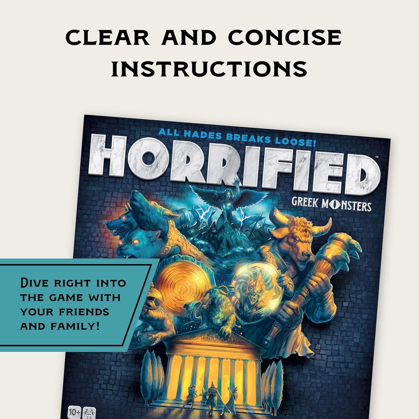 Horrified - Greek Monsters - Ravensburger Games