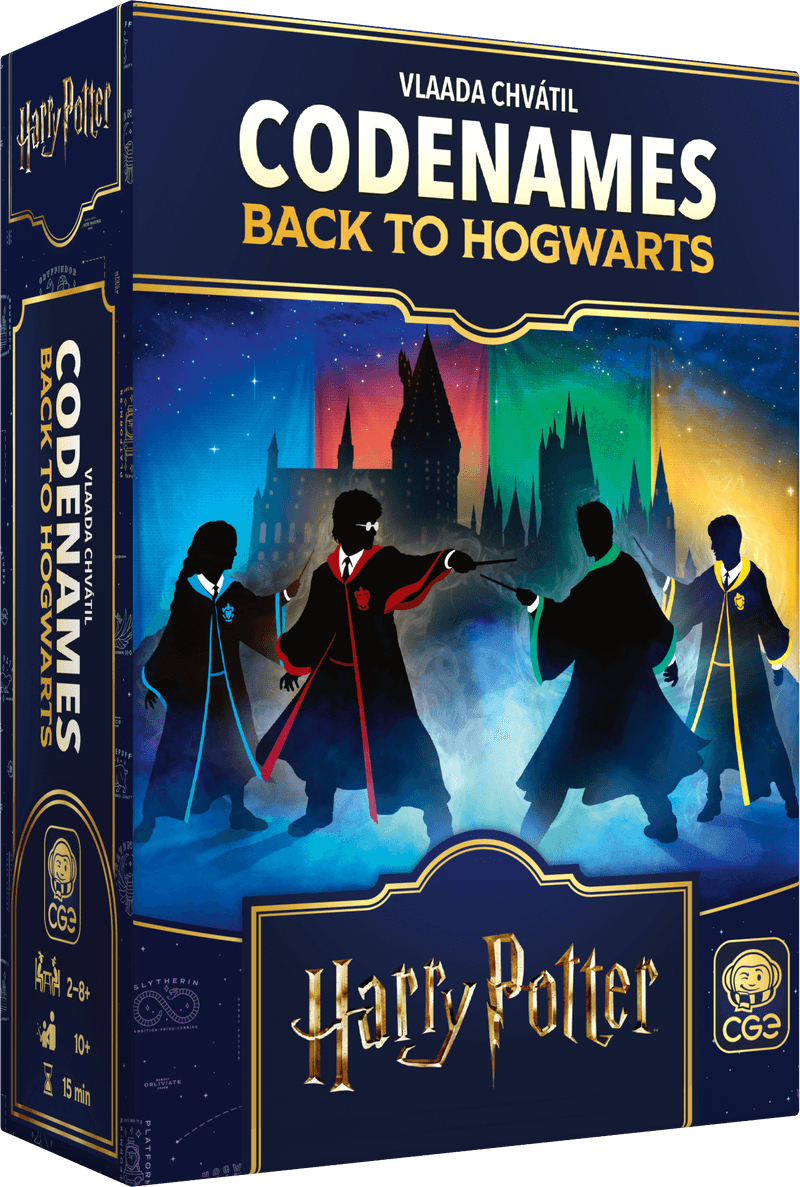 Codenames: Harry Potter - Back to Hogwarts (2025) - Wands Up and Find the Spy! - Czech Game Editions