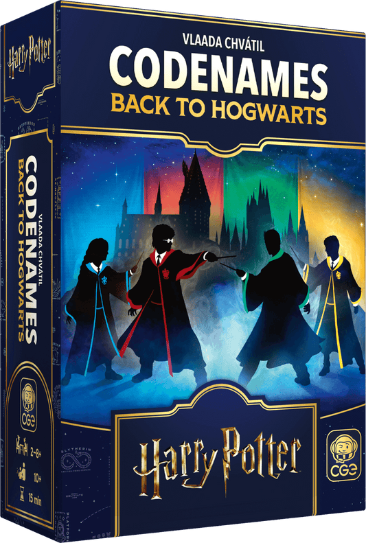 Codenames: Harry Potter - Back to Hogwarts (2025) - Wands Up and Find the Spy! - Czech Game Editions
