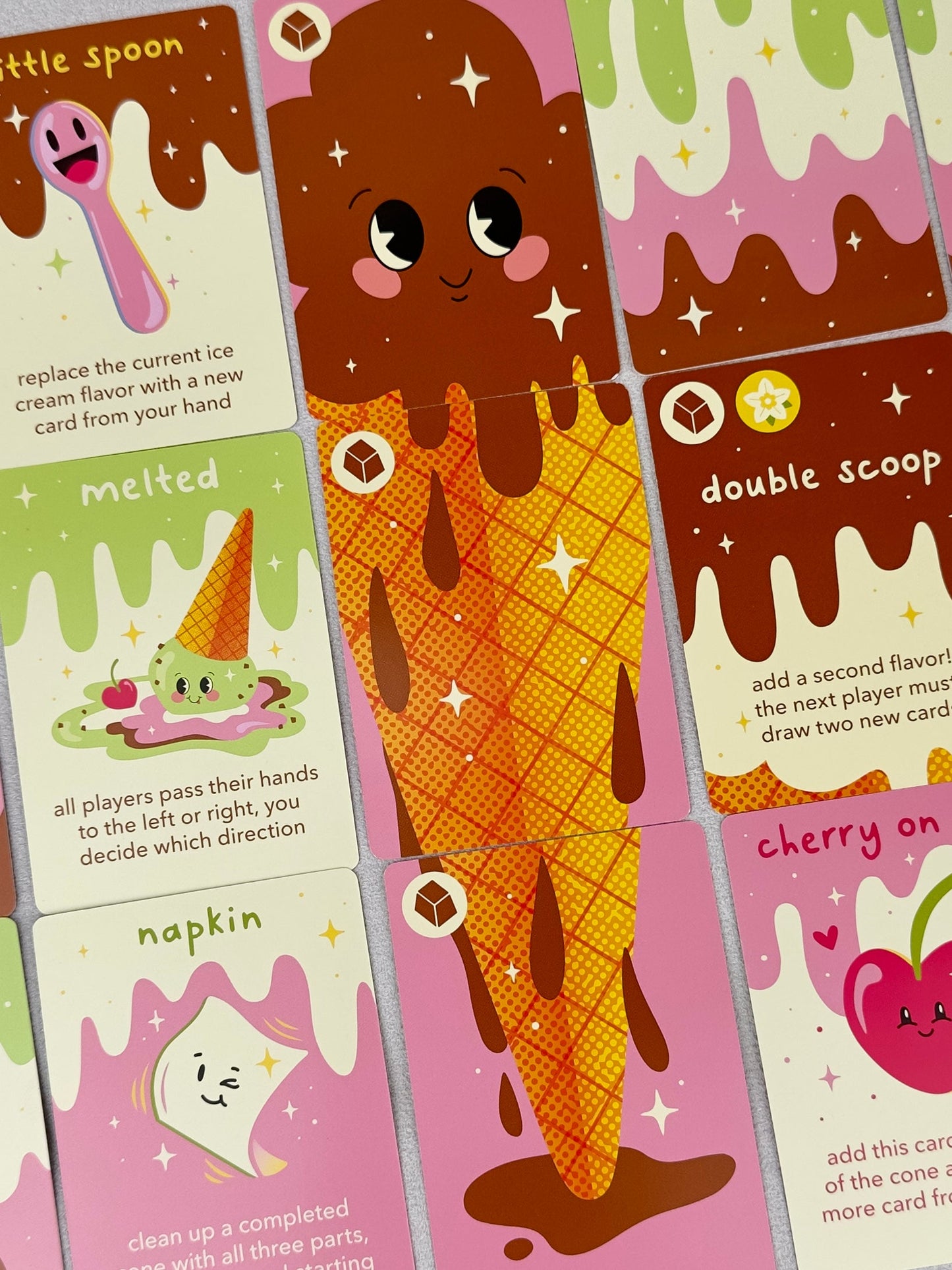 Melted - A Messy Ice Cream Card Game