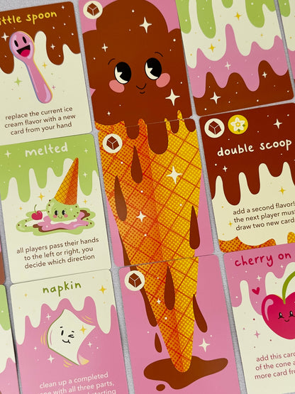 Melted - A Messy Ice Cream Card Game