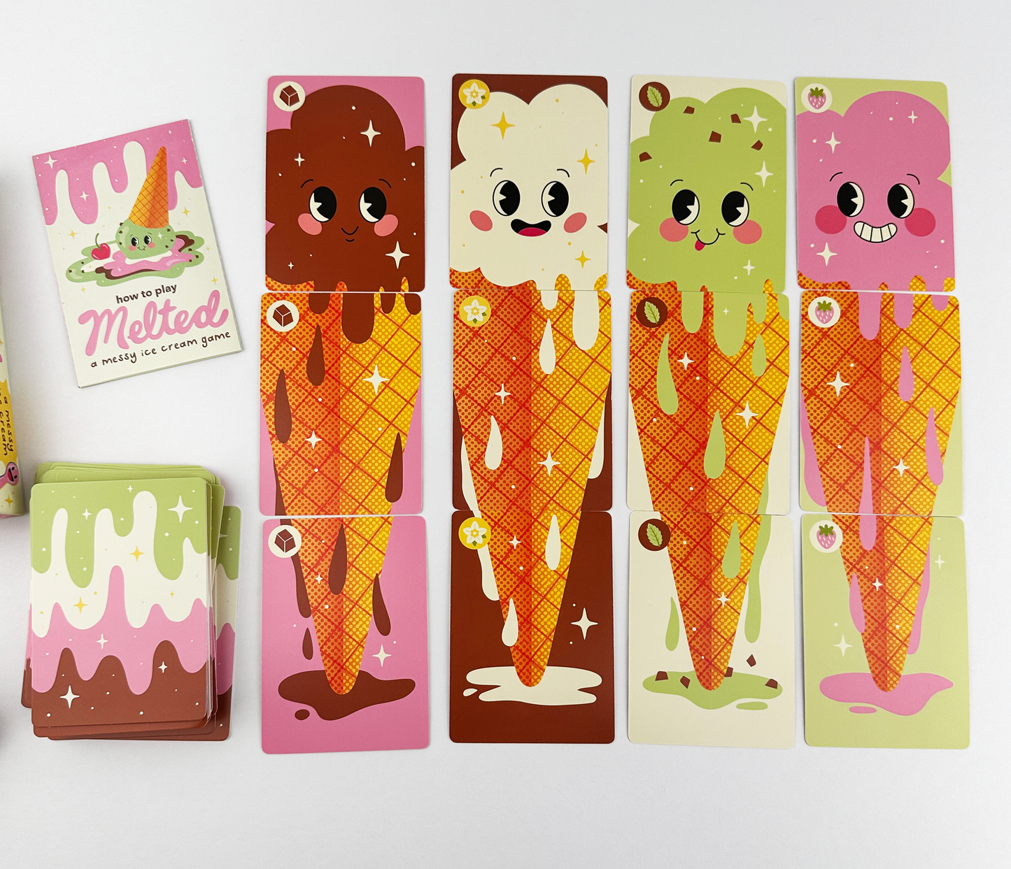 Melted - A Messy Ice Cream Card Game