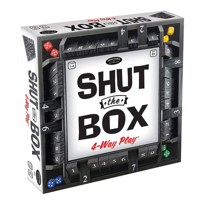 Shut The Box 4 Way Play - Domino & Dice Game - University Games