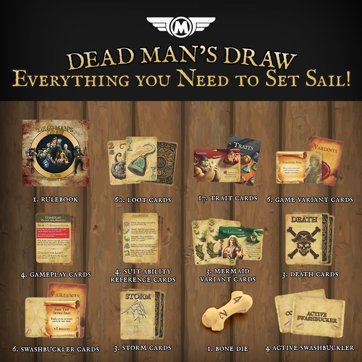 Dead Man's Draw - 10th Anniversary Edition (Tin)