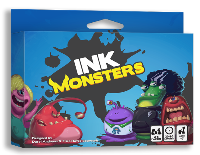 Ink Monsters - Card Game - Albino Dragon