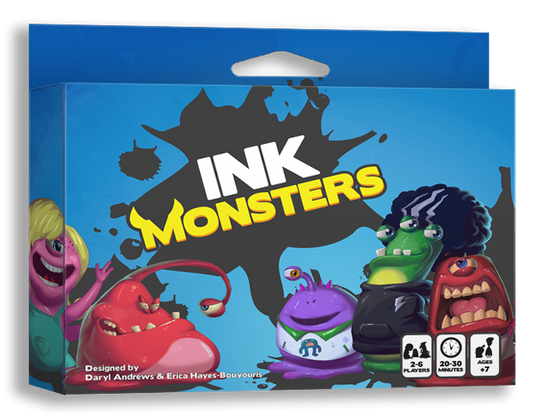 Ink Monsters - Card Game - Albino Dragon