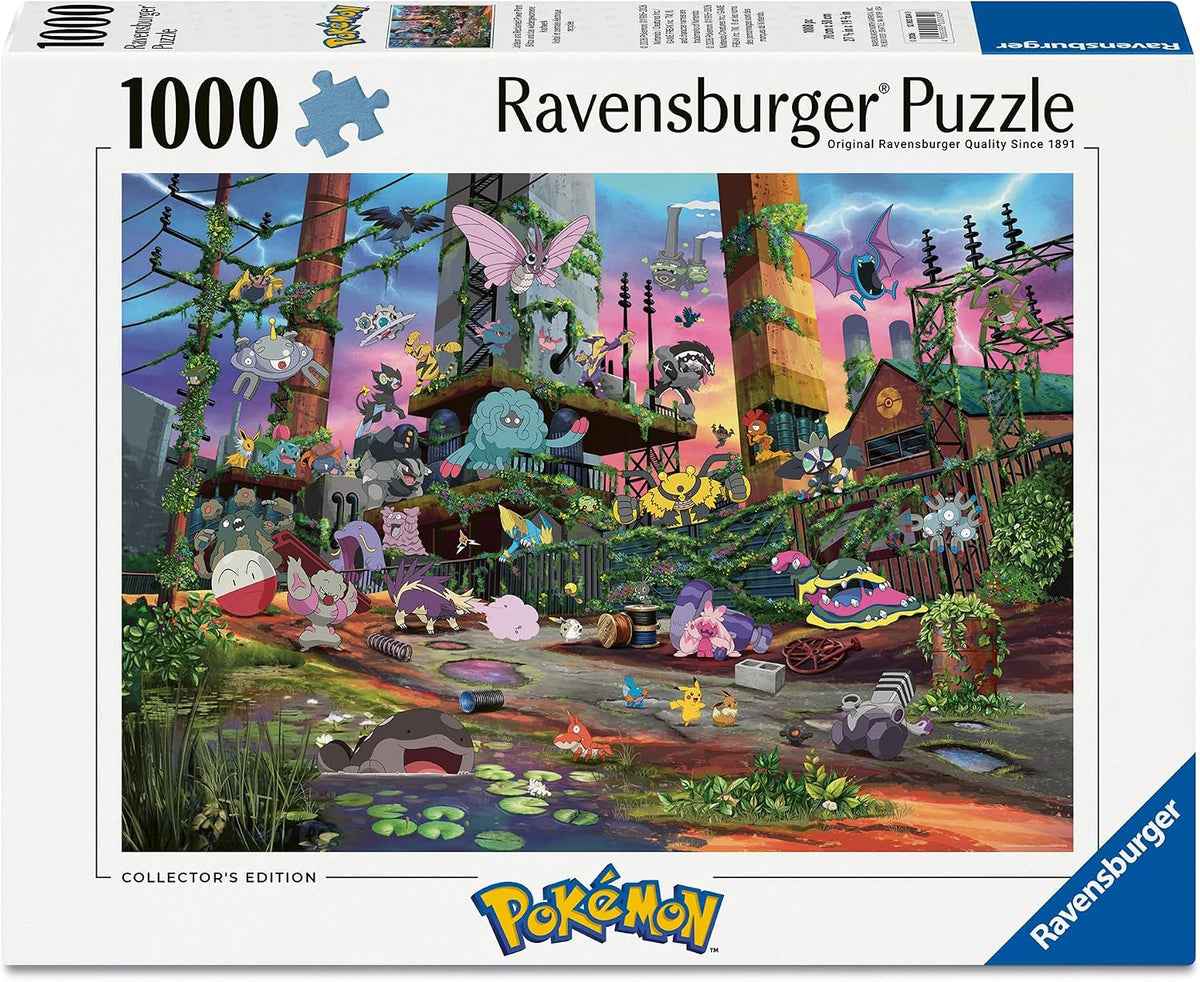 Puzzle: Pokémon Breakout: Jolteon and Reclaimed Power Plant - 1000 Pieces