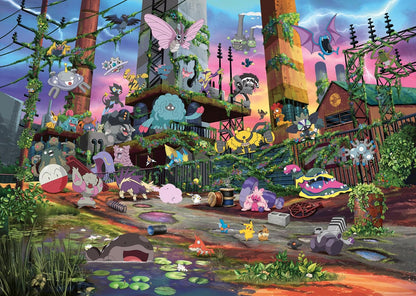 Puzzle: Pokémon Breakout: Jolteon and Reclaimed Power Plant - 1000 Pieces