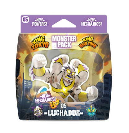 King of Tokyo/New York - Luchador - Monster Pack Expansion #5 -  IELLO Games