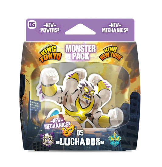 King of Tokyo/New York - Luchador - Monster Pack Expansion #5 -  IELLO Games