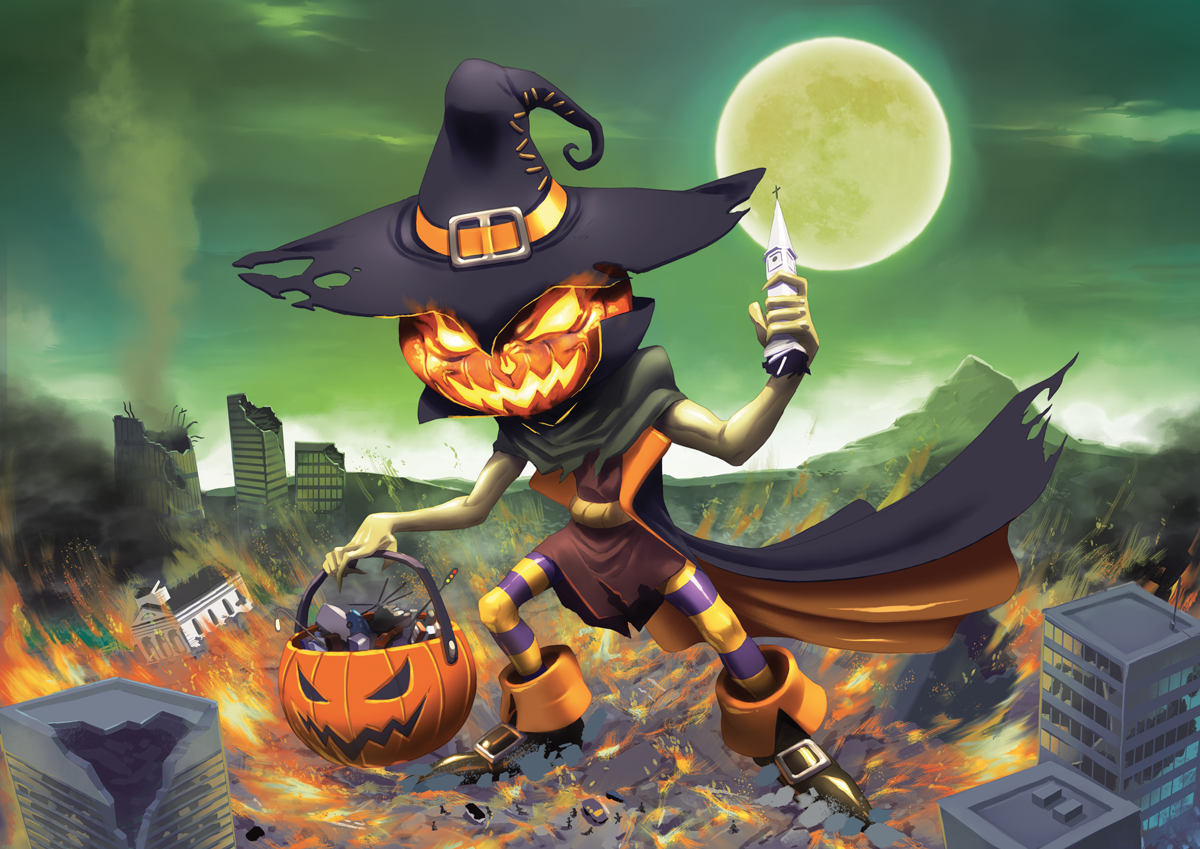 King of Tokyo - Halloween Monster Pack - 2017 Edition -  IELLO Games
