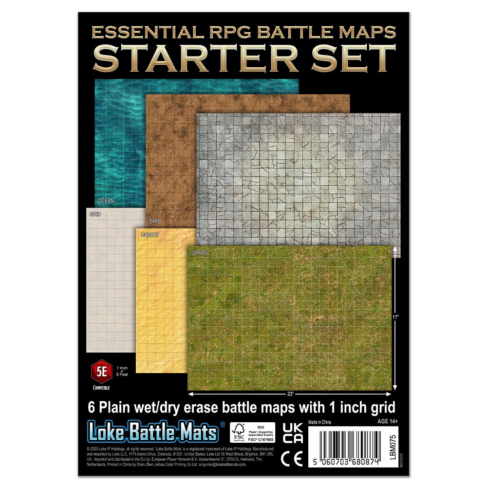 Essential RPG Battle Maps Starter Set