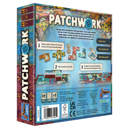 Patchwork Refreshed - 2 PLAYER Standalone Game