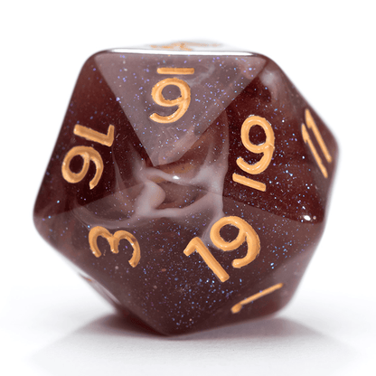 “Latte” Aether Dice - Polyhedral 7-Dice Set