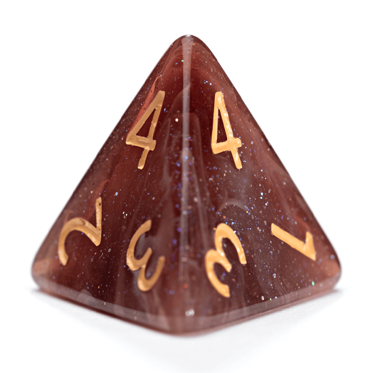 “Latte” Aether Dice - Polyhedral 7-Dice Set