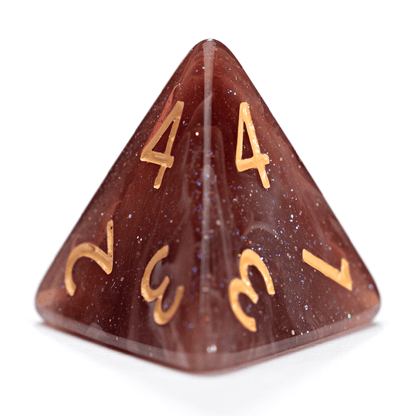 “Latte” Aether Dice - Polyhedral 7-Dice Set
