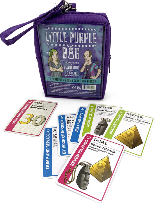 Looney Labs 30th Anniversary Little Purple Bag