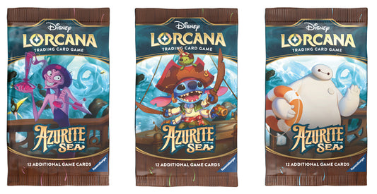 Disney's Lorcana - Azurite Sea - Booster Pack - Ravensburger Games