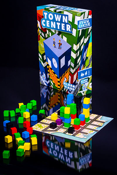 Town Center 4th Edition - A Building Placement Game - Audi Creations Edition