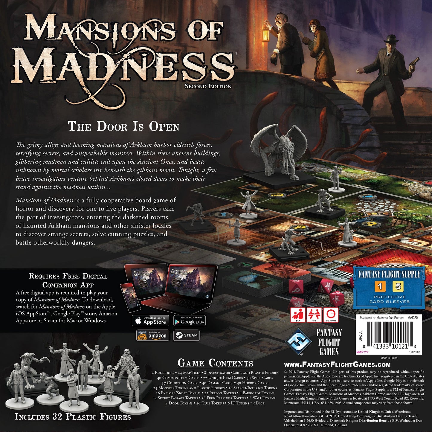 Mansions of Madness - A Cooperative Cthulhu Horror Game - 2nd Ed. - Fantasy Flight
