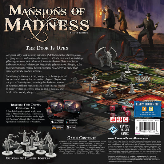 Mansions of Madness - A Cooperative Cthulhu Horror Game - 2nd Ed. - Fantasy Flight