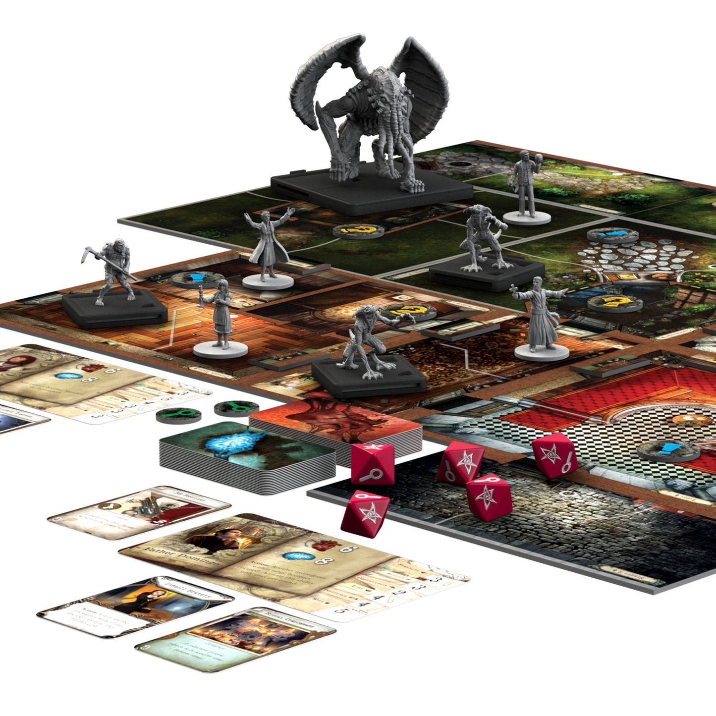 Mansions of Madness - A Cooperative Cthulhu Horror Game - 2nd Ed. - Fantasy Flight