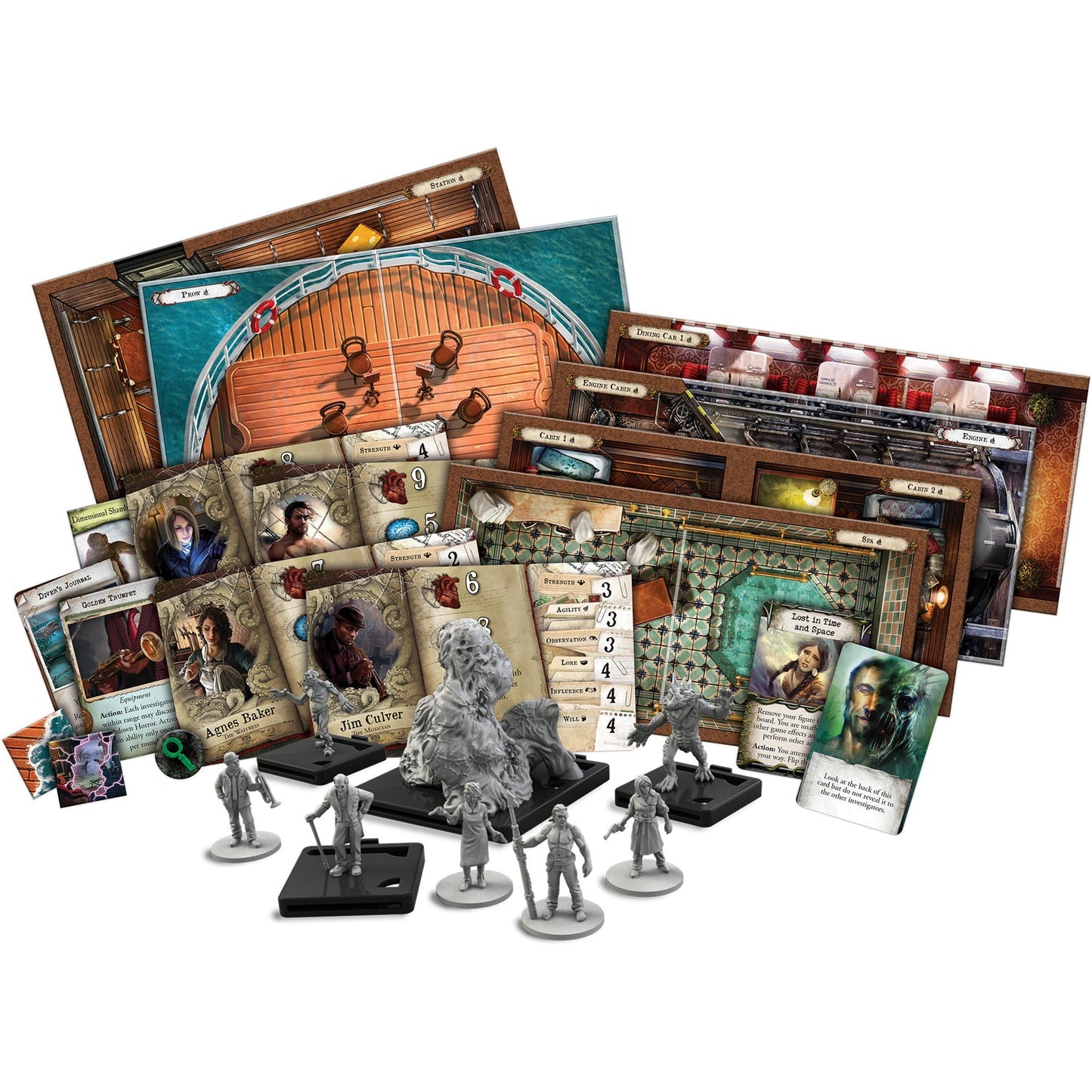 Mansions of Madness - Horrific Journeys Expansion - Fantasy Flight