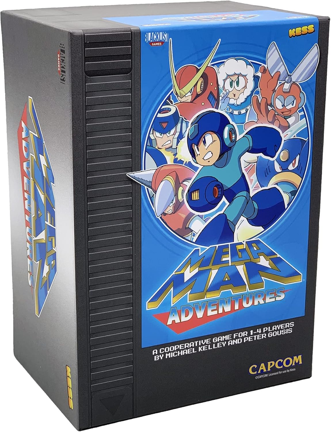 Mega Man Adventures - The Cooperative Board Game - Kessler Corp Games