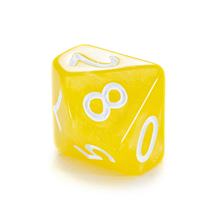 “Rainbow Bits” Mighty Tiny Dice - Polyhedral 12mm 7-Dice Set