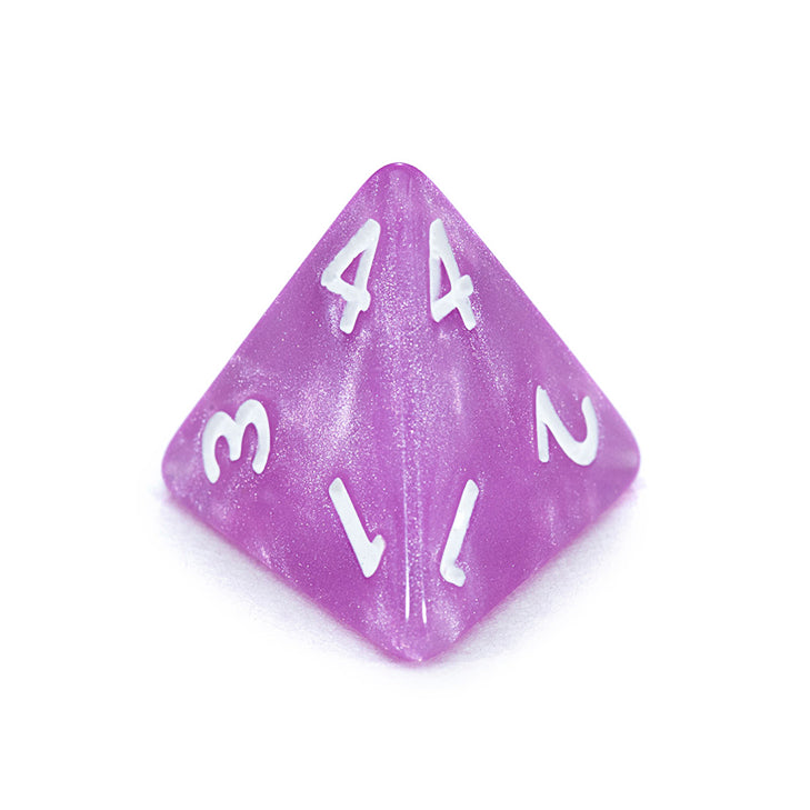 “Rainbow Bits” Mighty Tiny Dice - Polyhedral 12mm 7-Dice Set
