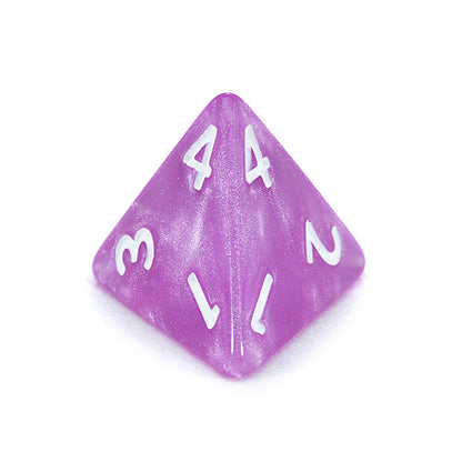 “Rainbow Bits” Mighty Tiny Dice - Polyhedral 12mm 7-Dice Set