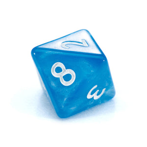 “Rainbow Bits” Mighty Tiny Dice - Polyhedral 12mm 7-Dice Set