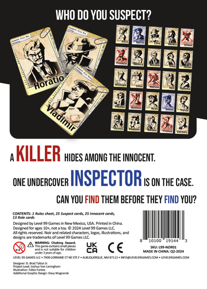 Noir - The Deductive Mystery Game