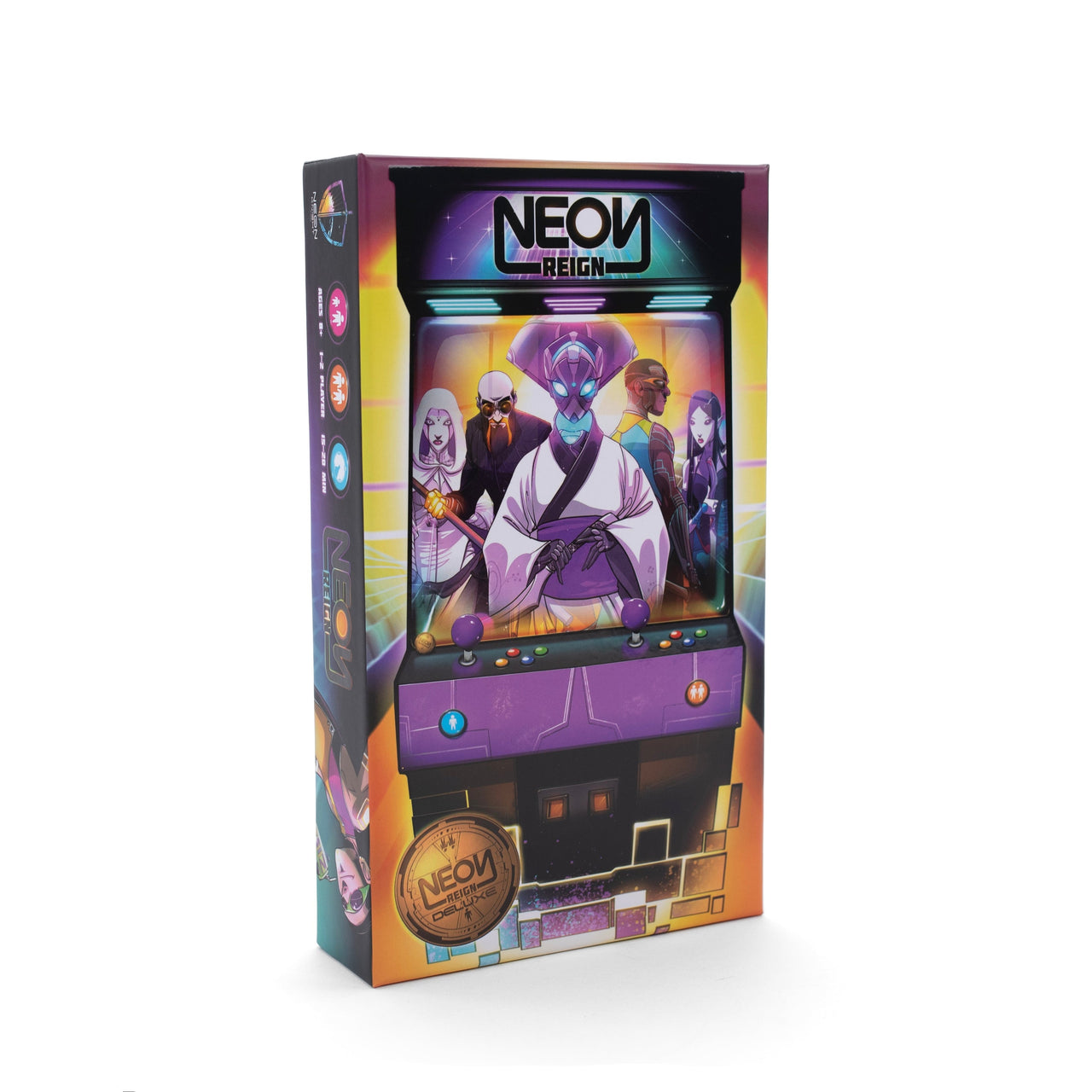 Neon Reign - a Cyberpunk Card Game - Chip Theory Games