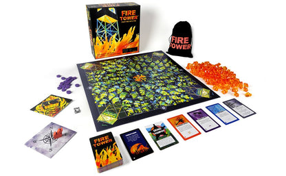 Fire Tower - Fight Fire with Fire - Board Game - Runaway Parade Games
