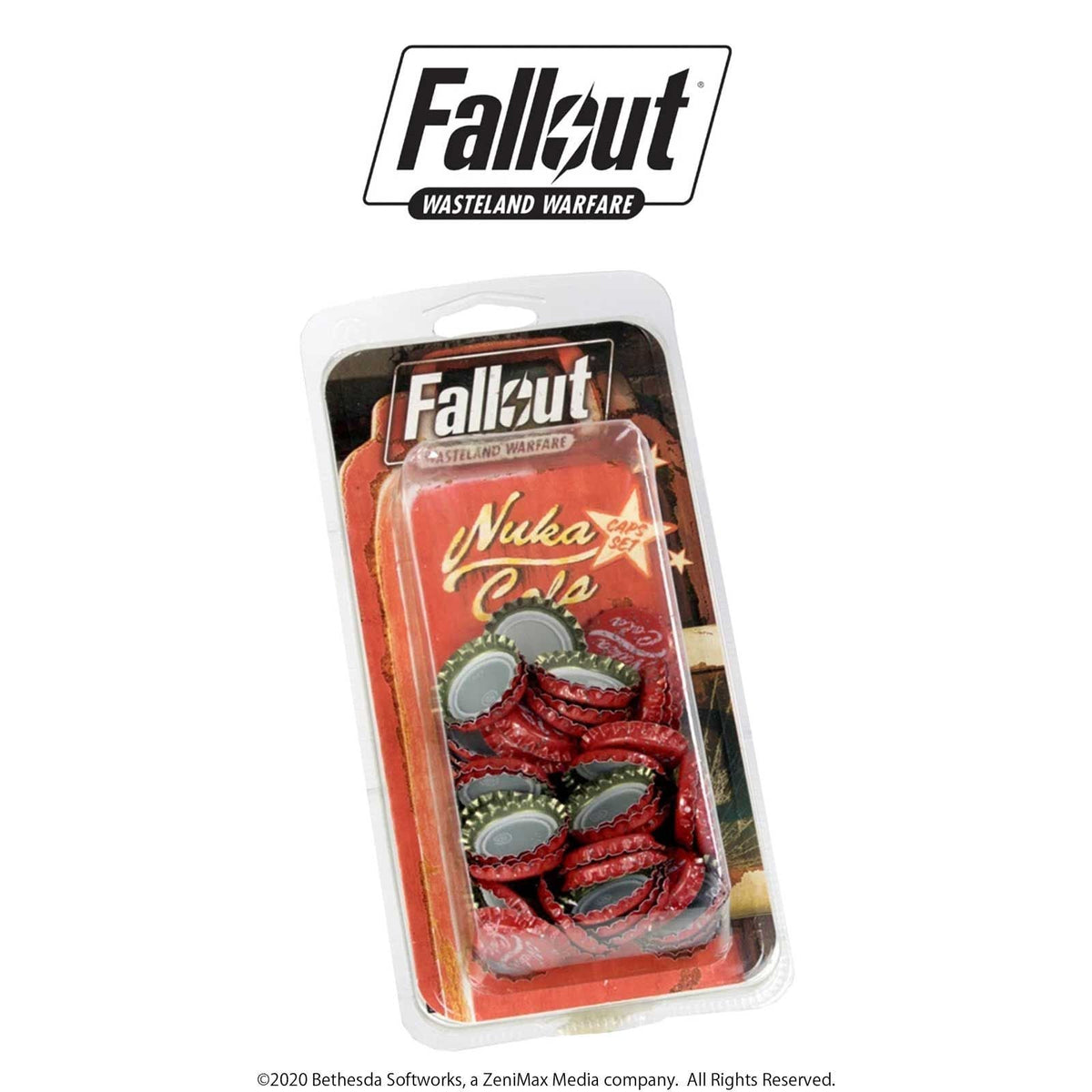 Fallout Miniatures - 50 Nuka Cola Bottlecaps
