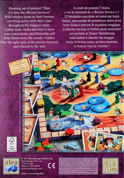 Broom Service - The Board Game - Ravensburger - Multilingual Edition