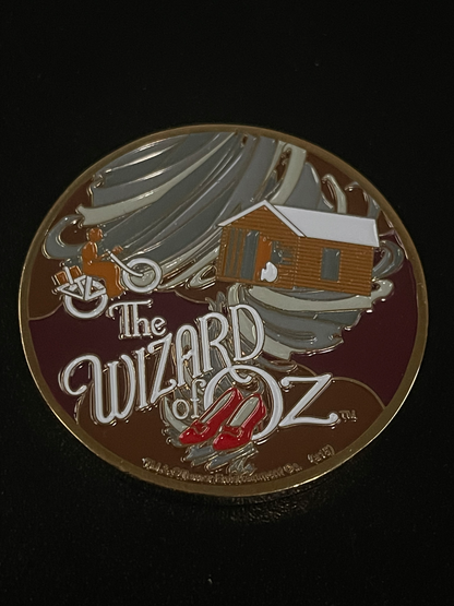 The Wizard of Oz - Kansas Brass Enamel Player Token/Coin - Albino Dragon