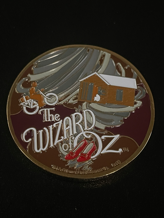 The Wizard of Oz - Kansas Brass Enamel Player Token/Coin - Albino Dragon