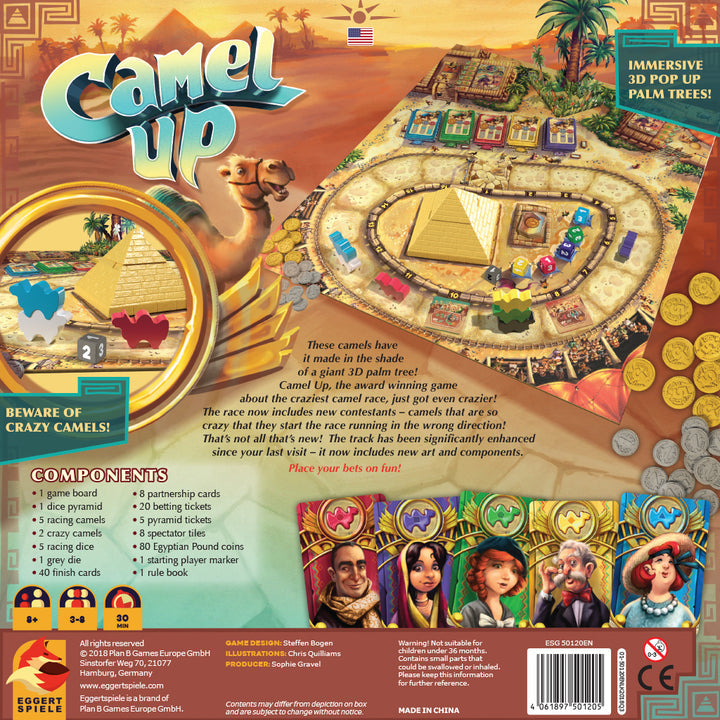 Camel Up! The Board Game - Eggertspiele