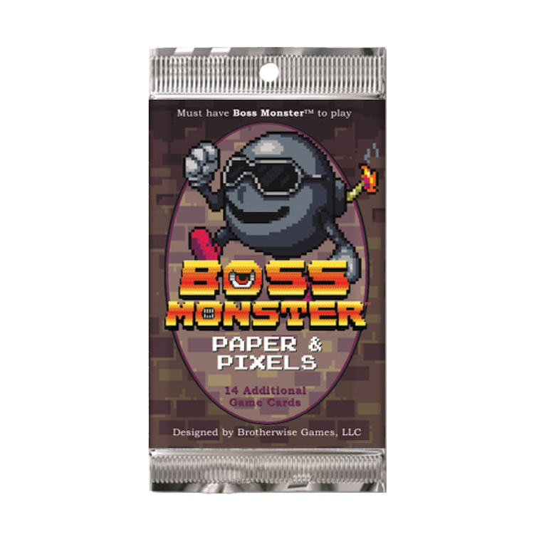 Boss Monster - Paper and Pixels - 14 card Expansion Pack