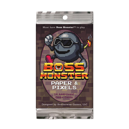Boss Monster - Paper and Pixels - 14 card Expansion Pack