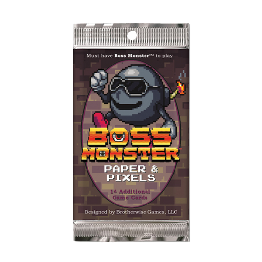 Boss Monster - Paper and Pixels - 14 card Expansion Pack