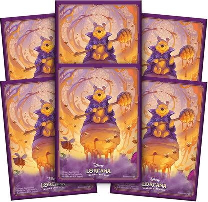Disney's Lorcana - Rise Of The Floodborn - Pooh Bear - 65 Card Sleeves - Ravensburger