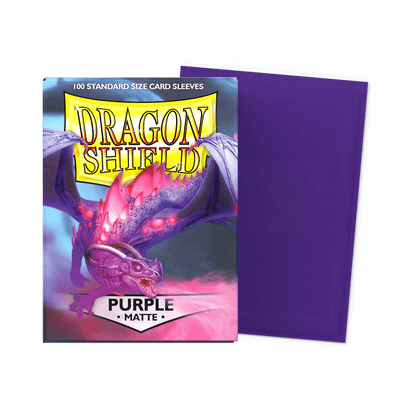Dragon Shield Card Sleeves - 100 Count - Matte: Purple