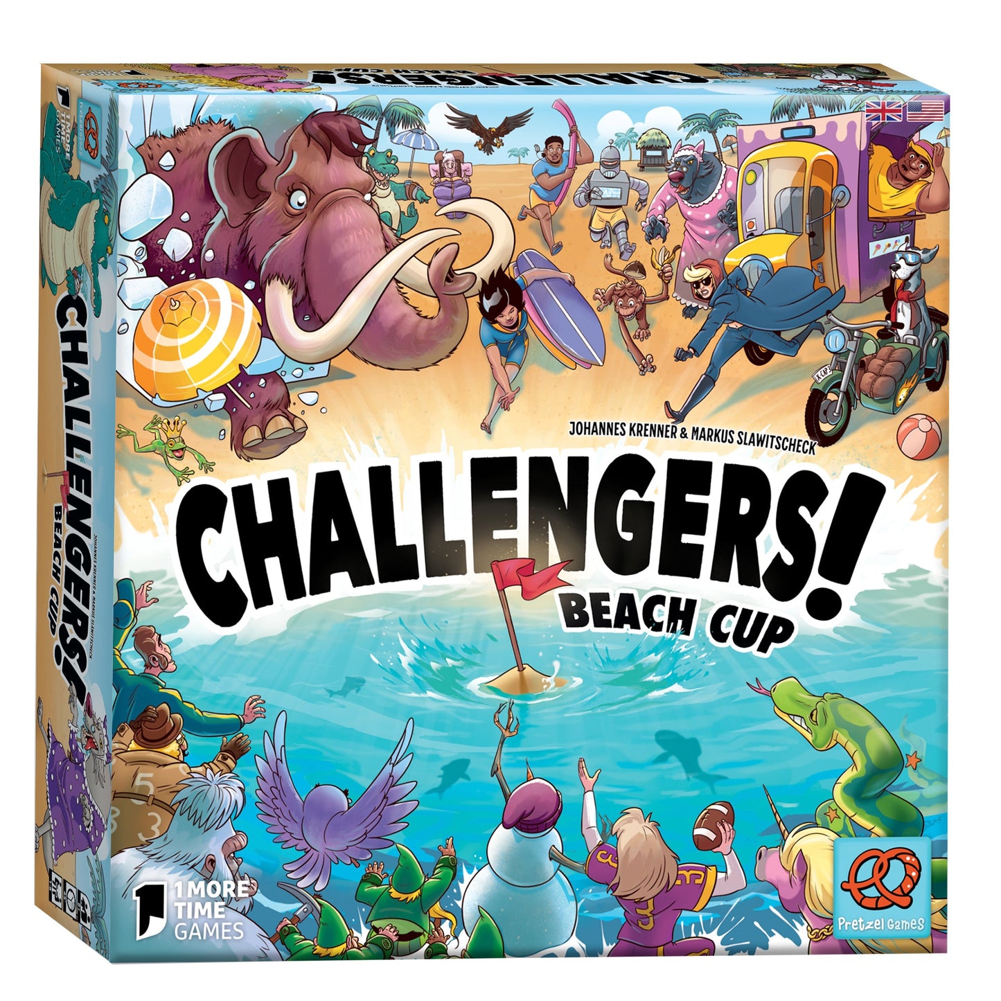Challengers! Beach Cup Deck Management Game - Z-Man Games