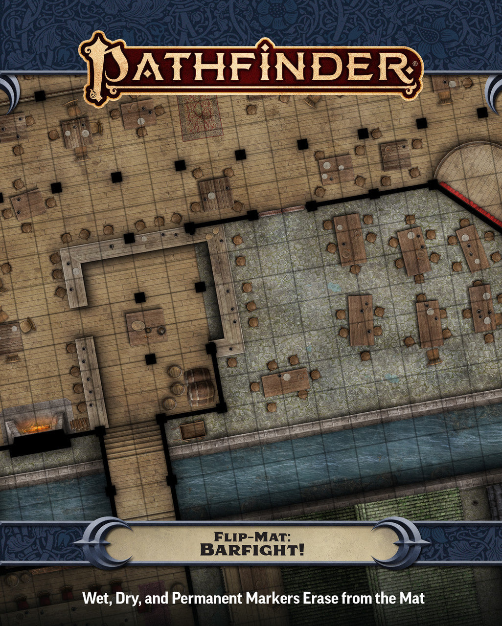 Pathfinder Flip-Mat - BARFIGHT!