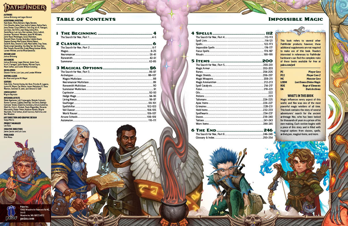Pathfinder 2nd Edition - Impossible Magic - Special Edition